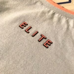 Light blue/orange elite tank
